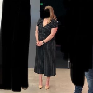 Chelsea28 Pinstripe Jumpsuit